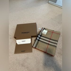 Brand New Authentic Burberry Silk Scarf